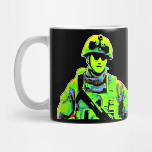 Neon Soldier Mug